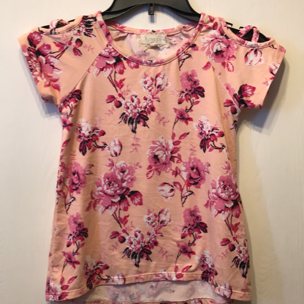 Girls floral top